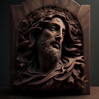 3D model st jesus (STL)